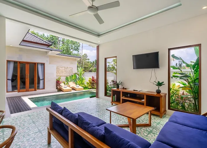 アパート Stylish Villa, Ubud, 2 Bed,2 Bath, Location, Pool, Private! ウブド